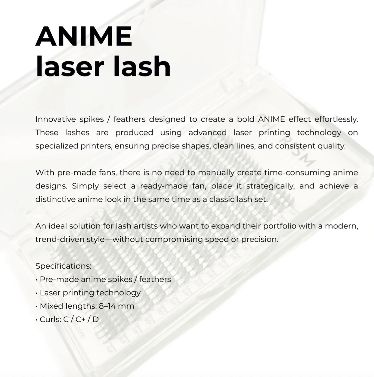 LASERLASH toll alakú műszempilla